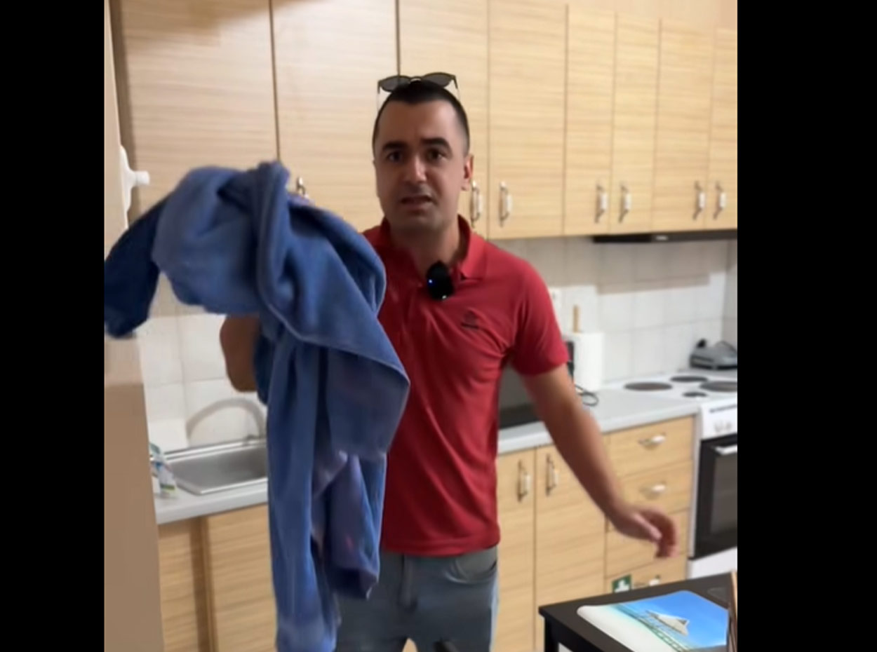 Viral ο «Πρόεδρος» του TikTok – Καταγγέλλει ζημιές σε Airbnb διαμέρισμά του