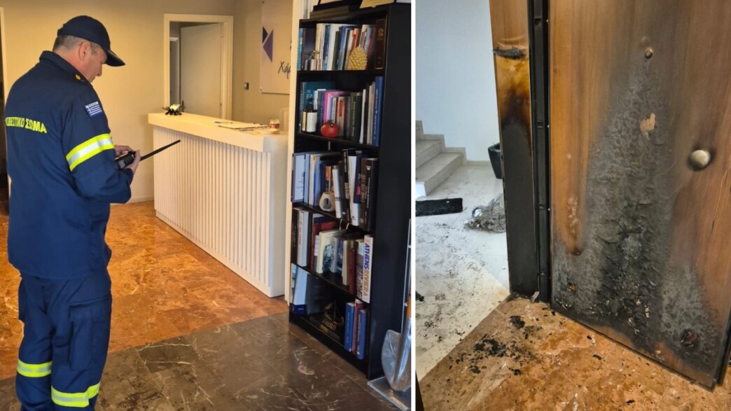 Επίθεση με μολότοφ στο γραφείο του Χάρη Θεοχάρη – «Η Δημοκρατία μας δεν τρομοκρατείται», τονίζει η Νέα Δημοκρατία