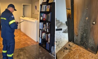 Επίθεση με μολότοφ στο γραφείο του Χάρη Θεοχάρη – «Η Δημοκρατία μας δεν τρομοκρατείται», τονίζει η Νέα Δημοκρατία