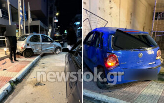 Τραγωδία στην Αρτέμιδα: ΙΧ «θέρισε» πεζούς και κατέληξε σε οικοδομή – Ένας νεκρός και τρεις τραυματίες