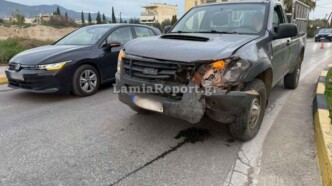 Λαμία: Τριπλή καραμπόλα στην «καρμανιόλα» της νότιας πόλης – Δείτε πώς γλίτωσαν τα χειρότερα