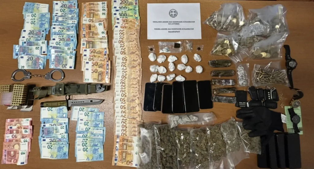 Θρίλερ στο Χαλάνδρι: «Ξεκαθάρισμα» με χειροπέδες και όπλα αποκάλυψε κύκλωμα ναρκωτικών
