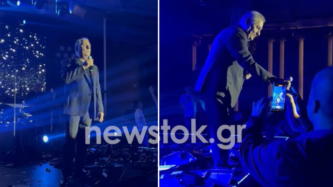 Ζαφείρης Μελάς: «Θα το πεις πιο καλά από εμένα;» – Το απρόοπτο με θαμώνα στο Sanremo Live ενώ τραγουδούσε το “Όταν τα χρόνια σου περάσουν”