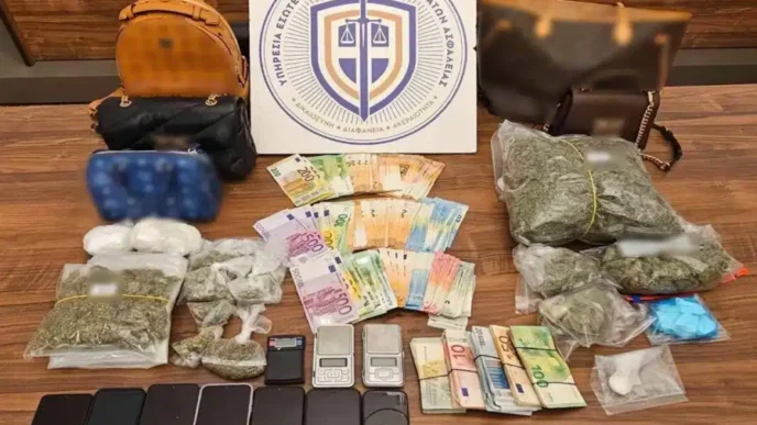 Εξαρθρώθηκαν δύο εγκληματικές οργανώσεις ναρκωτικών με εμπλοκή αστυνομικού στην Αττική