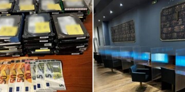 Θεσσαλονίκη: Είχαν μετατρέψει μαγαζί σε χώρο για παράνομα "φρουτάκια" - 6 συλλήψεις