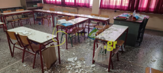 Αναστάτωση στην Ηγουμενίτσα: Πτώση σοβάδων σε αίθουσα του 2ου Δημοτικού