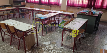 Αναστάτωση στην Ηγουμενίτσα: Πτώση σοβάδων σε αίθουσα του 2ου Δημοτικού