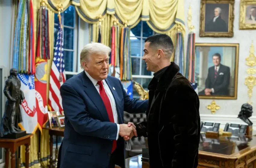 Συνάντηση κορυφής στο Λευκό Οίκο: Τι συζήτησαν Ντόναλντ Τραμπ και Κριστιάνο Ρονάλντο