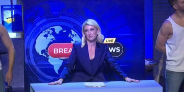 Η Σία Κοσιώνη «έλαμψε» στο θεατρικό σανίδι – Από το δελτίο ειδήσεων στη σκηνή του Κολλεγίου Αθηνών