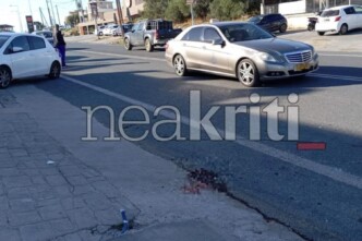 Σοβαρό τροχαίο στο Ηράκλειο: Αυτοκίνητο παρέσυρε γυναίκα – Μεταφέρθηκε σε κρίσιμη κατάσταση στο ΠΑΓΝΗ