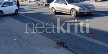 Σοβαρό τροχαίο στο Ηράκλειο: Αυτοκίνητο παρέσυρε γυναίκα – Μεταφέρθηκε σε κρίσιμη κατάσταση στο ΠΑΓΝΗ