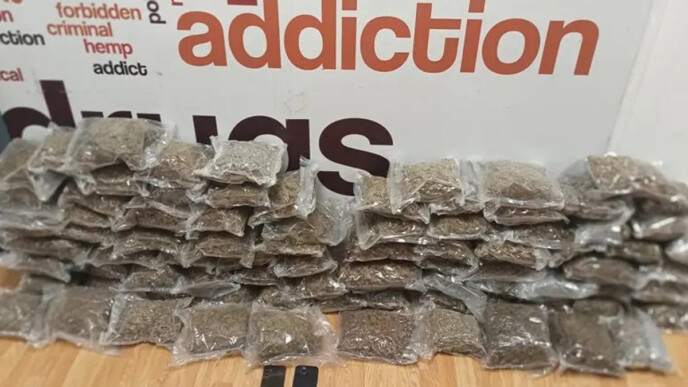 «Ελ. Βενιζέλος»: Συνελήφθησαν δύο αλλοδαποί με 44 κιλά κάνναβης SKUNK στις αποσκευές τους