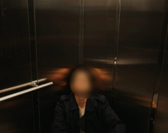 ατύχημα σε ασανσέρ σούπερ μάρκετ