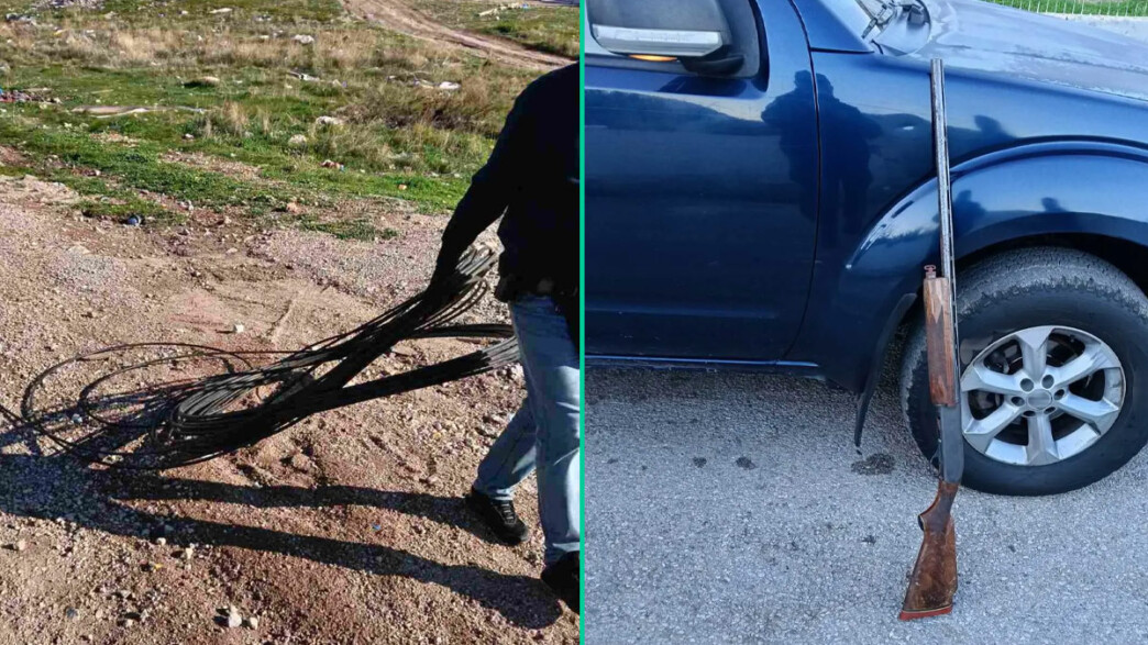 «Έφοδος» της ΕΛ.ΑΣ. στον Ασπρόπυργο: Drones, όπλα, κλοπιμαία και ξήλωμα 1 χλμ. καλωδίων ρευματοκλοπής