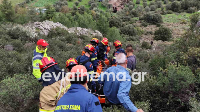 Εύβοια: Τέλος στο θρίλερ με τον 70χρονο βοσκό στα Φύλλα – Η υπεράνθρωπη επιχείρηση διάσωσης από τη χαράδρα