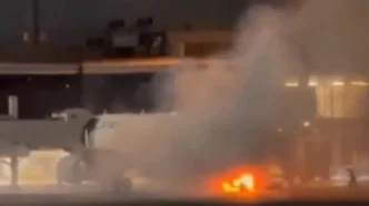 Ξέσπασε φωτιά κοντά σε αεροσκάφος στο αεροδρόμιο του Σάο Πάολο - 169 επιβάτες αποβιβάστηκαν με ασφάλεια