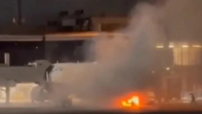 Ξέσπασε φωτιά κοντά σε αεροσκάφος στο αεροδρόμιο του Σάο Πάολο - 169 επιβάτες αποβιβάστηκαν με ασφάλεια