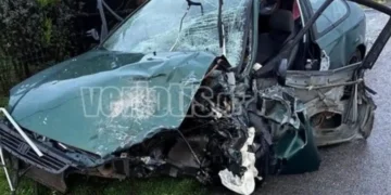 Τραγωδία στην Ημαθία ανήμερα Χριστουγέννων: 20χρονος νεκρός σε σφοδρή μετωπική σύγκρουση