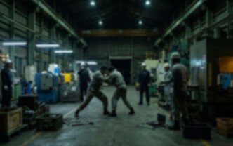 Εύβοια: Αιματηρή συμπλοκή σε εργοστάσιο με μαχαιρώματα και ανθρωποκυνηγητό