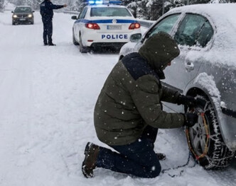 Συναγερμός στη Δυτική Μακεδονία: Υποχρεωτικές οι αλυσίδες – Δείτε ποιοι δρόμοι «πάγωσαν»