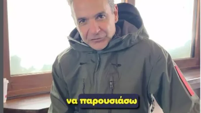 «Μου είπαν να διαφημίσω…» - Η viral ανάρτηση του Κυριάκου Μητσοτάκη από τα Καλάβρυτα 