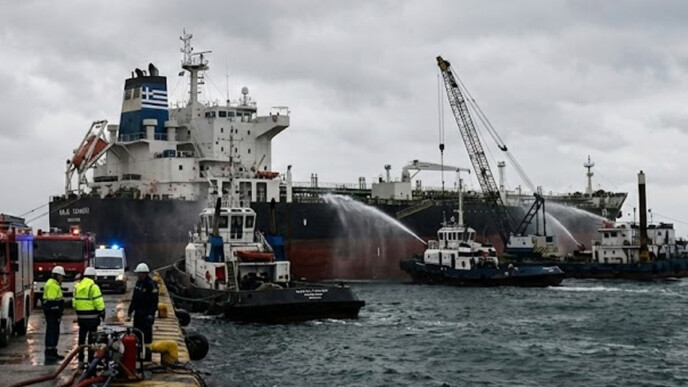 Συναγερμός στο Πέραμα: Εισροή υδάτων σε ελληνικό δεξαμενόπλοιο – Η μάχη με τα 7 μποφόρ