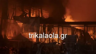 Κόλαση στα Τρίκαλα: Ισχυρή έκρηξη και θρίλερ με αγνοούμενους στο εργοστάσιο της ΒΙΟΛΑΝΤΑ
