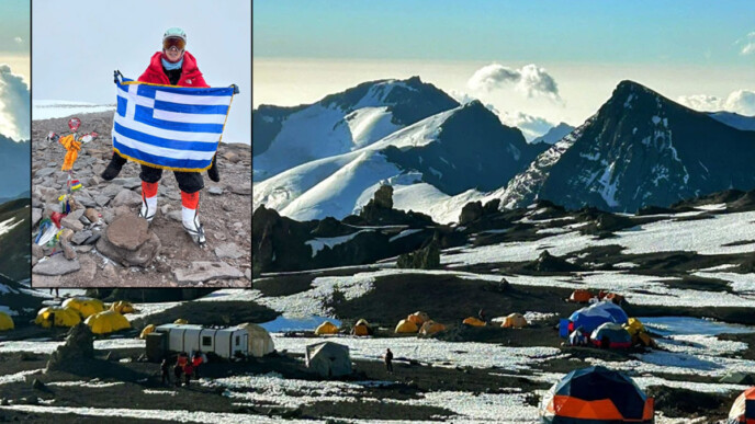 «Πάτησε» στην κορυφή της Αμερικής: Ο συγκλονιστικός άθλος της Κικής Τσακαλδήμη και η αθέατη στήριξη
