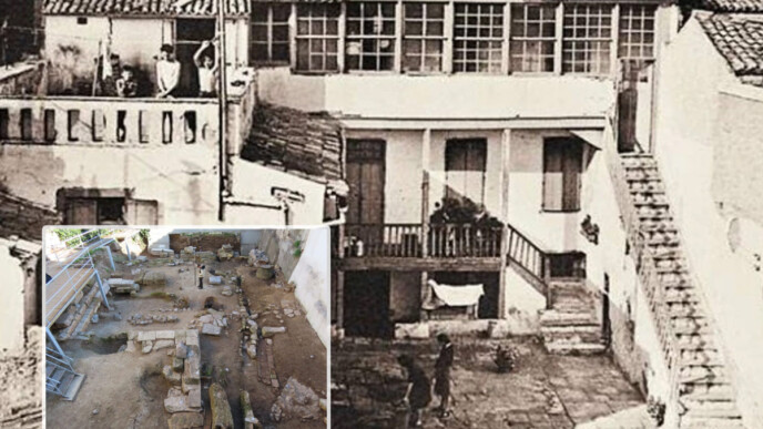 Το θρυλικό σπίτι του «Αντωνάκη και της Ελενίτσας» αποκαλύπτει τα μυστικά του: Αρχαίοι θησαυροί στην αυλή της οικίας Κοκοβίκου