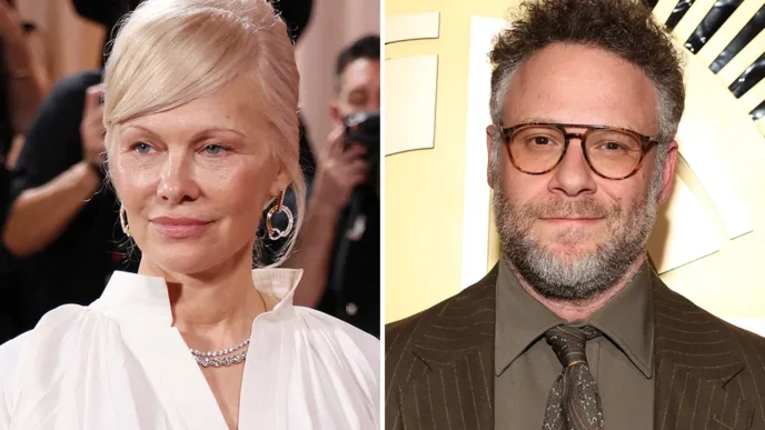 «Ένιωσα αηδία»: Η Πάμελα Άντερσον «κεραυνοβολεί» τον Σεθ Ρόγκεν για τη σειρά που της άλλαξε τη ζωή