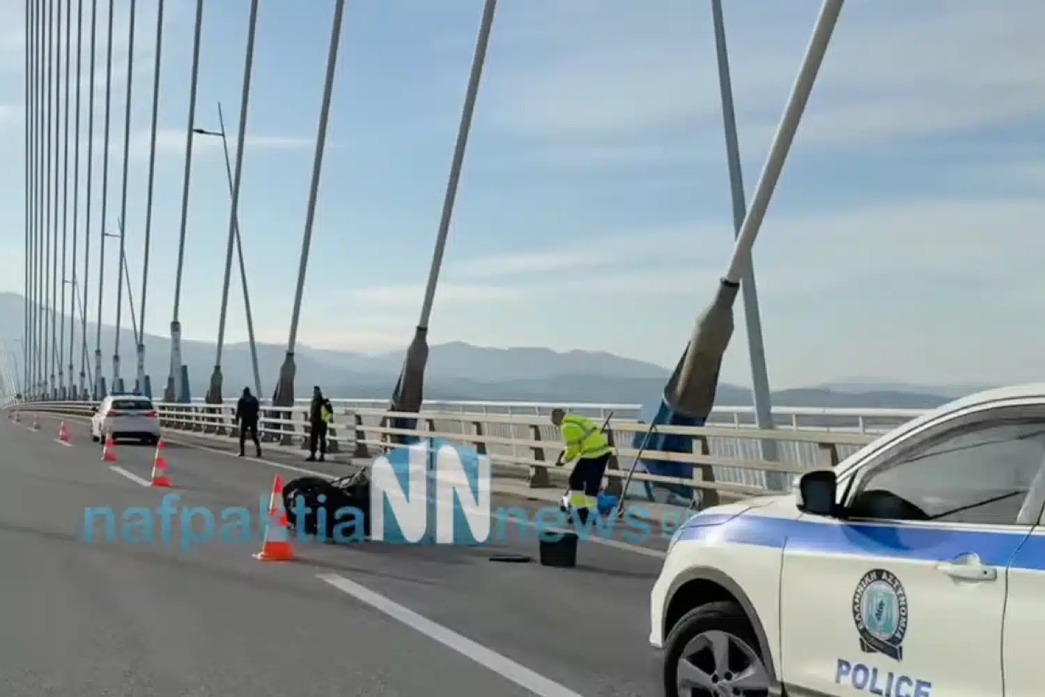 Τραγωδία στη Γέφυρα Ρίου-Αντιρρίου: Η μοιραία σύγκρουση που στοίχισε τη ζωή σε μοτοσικλετιστή