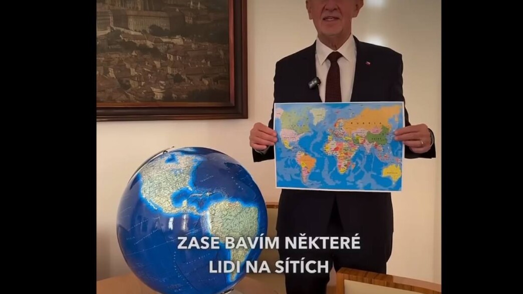 Viral: Ο Τσέχος Πρωθυπουργός αγόρασε υδρόγειο 600 ευρώ για να «εντοπίσει» τη Γροιλανδία