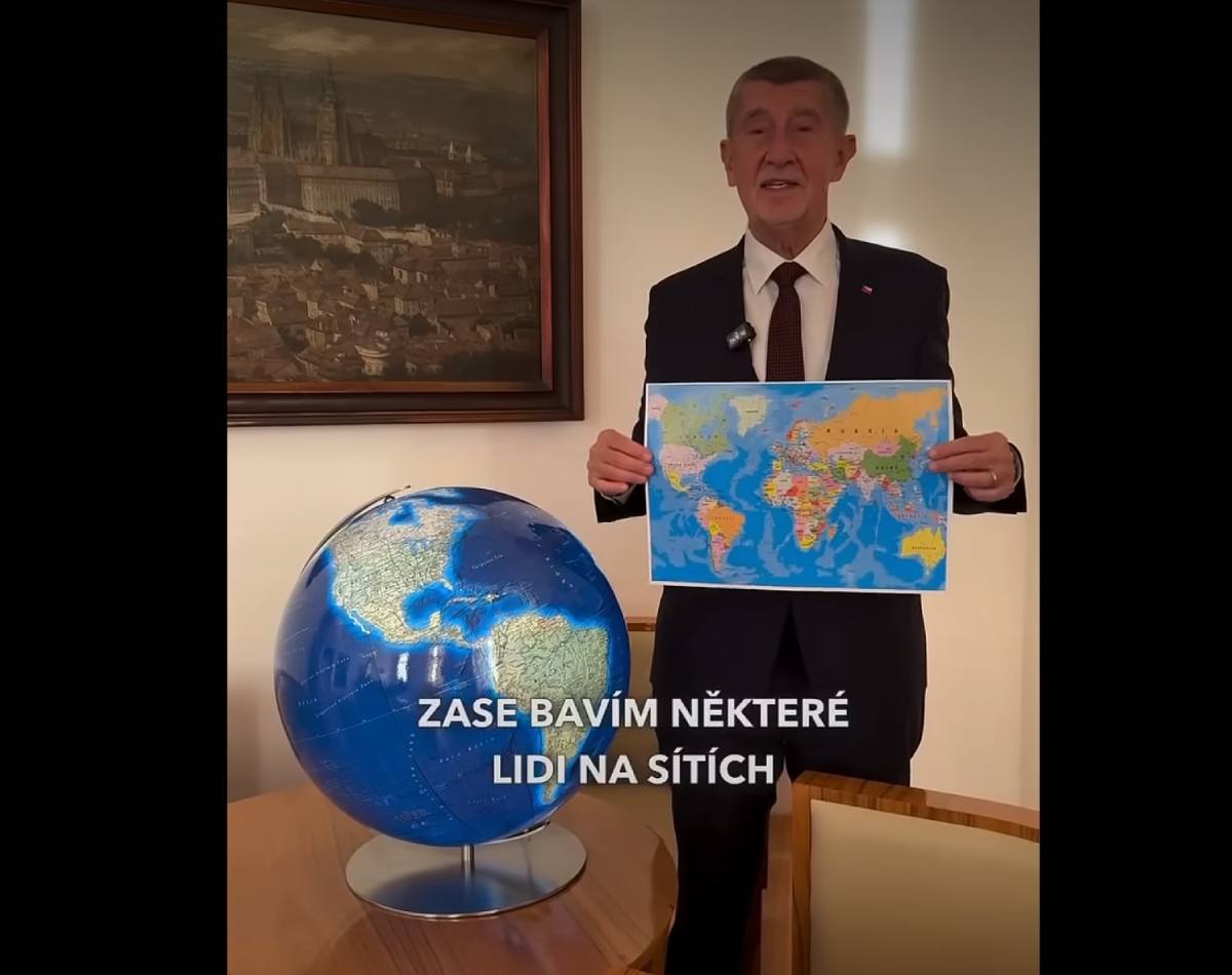 Viral: Ο Τσέχος Πρωθυπουργός αγόρασε υδρόγειο 600 ευρώ για να «εντοπίσει» τη Γροιλανδία