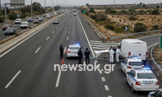 Θρίλερ στην Εθνική Οδό: Πτώμα άνδρα στους Αγίους Θεοδώρους