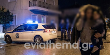 Ανθρωποκυνηγητό στην Εύβοια: Την έδειρε μπροστά στο παιδί και εξαφανίστηκε