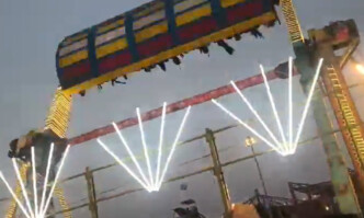 Τραγωδία στην Ινδία: Κατέρρευσε παιχνίδι σε λούνα παρκ – Νεκρός αστυνομικός μπροστά στο σοκαρισμένο πλήθος