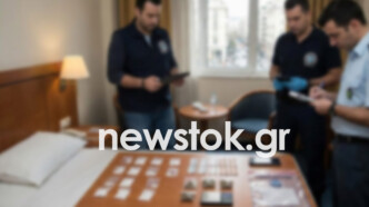 «Εφόδος» της Δίωξης σε ξενοδοχείο στην Αθήνα: Το «κρυφό» στρατηγείο με την κρυσταλλική μεθαμφεταμίνη και το κοκτέιλ ναρκωτικών