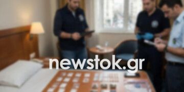 «Εφόδος» της Δίωξης σε ξενοδοχείο στην Αθήνα: Το «κρυφό» στρατηγείο με την κρυσταλλική μεθαμφεταμίνη και το κοκτέιλ ναρκωτικών