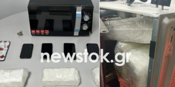 Εξάρθρωση διεθνούς κυκλώματος: Έκρυψαν 3 κιλά κοκαΐνη σε φούρνο μικροκυμάτων στη Θεσσαλονίκη