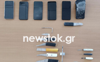 Σαρωτική έφοδος της Δίωξης Εκβιαστών στο Δομοκό – Το «οπλοστάσιο» που έκρυβαν οι κρατούμενοι