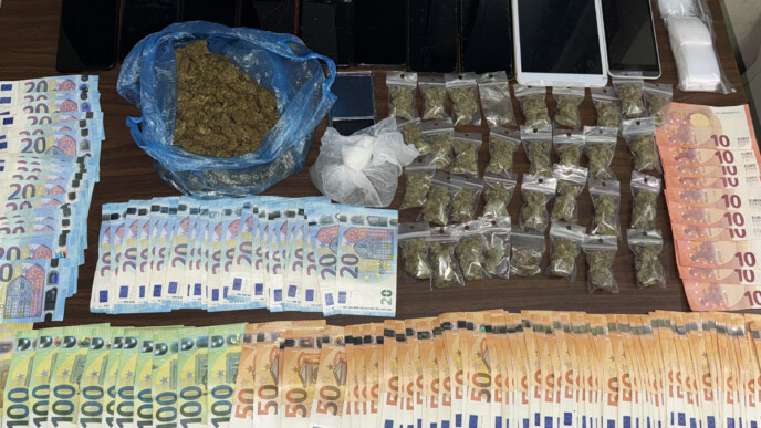 Άγιος Παντελεήμονας: Άγριο ξύλο σε αστυνομικούς και «χρυσή» μπάζα ναρκωτικών σε κρυφή έδρα