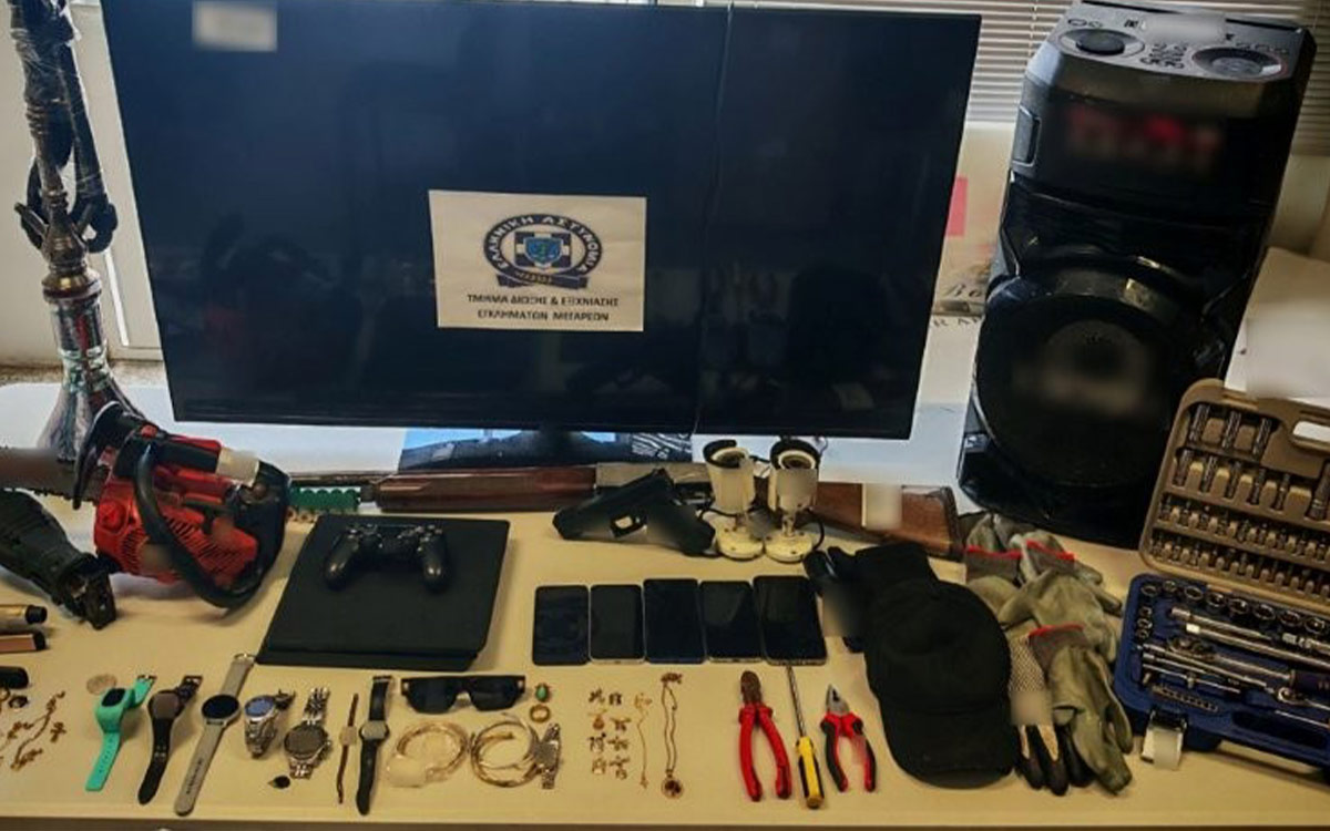 “Ξεσκέπασαν” τη σκληρή συμμορία των Μεγάρων: Πώς ρήμαζαν σπίτια και καταστήματα σε πέντε νομούς