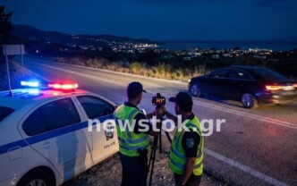 Σάμος: «Πέταγε» στον δρόμο – Το ραντάρ έδειξε 97 χλμ πάνω από το όριο!