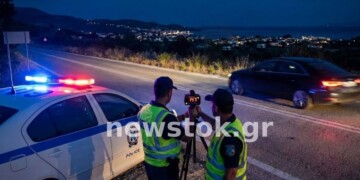 Σάμος: «Πέταγε» στον δρόμο – Το ραντάρ έδειξε 97 χλμ πάνω από το όριο!