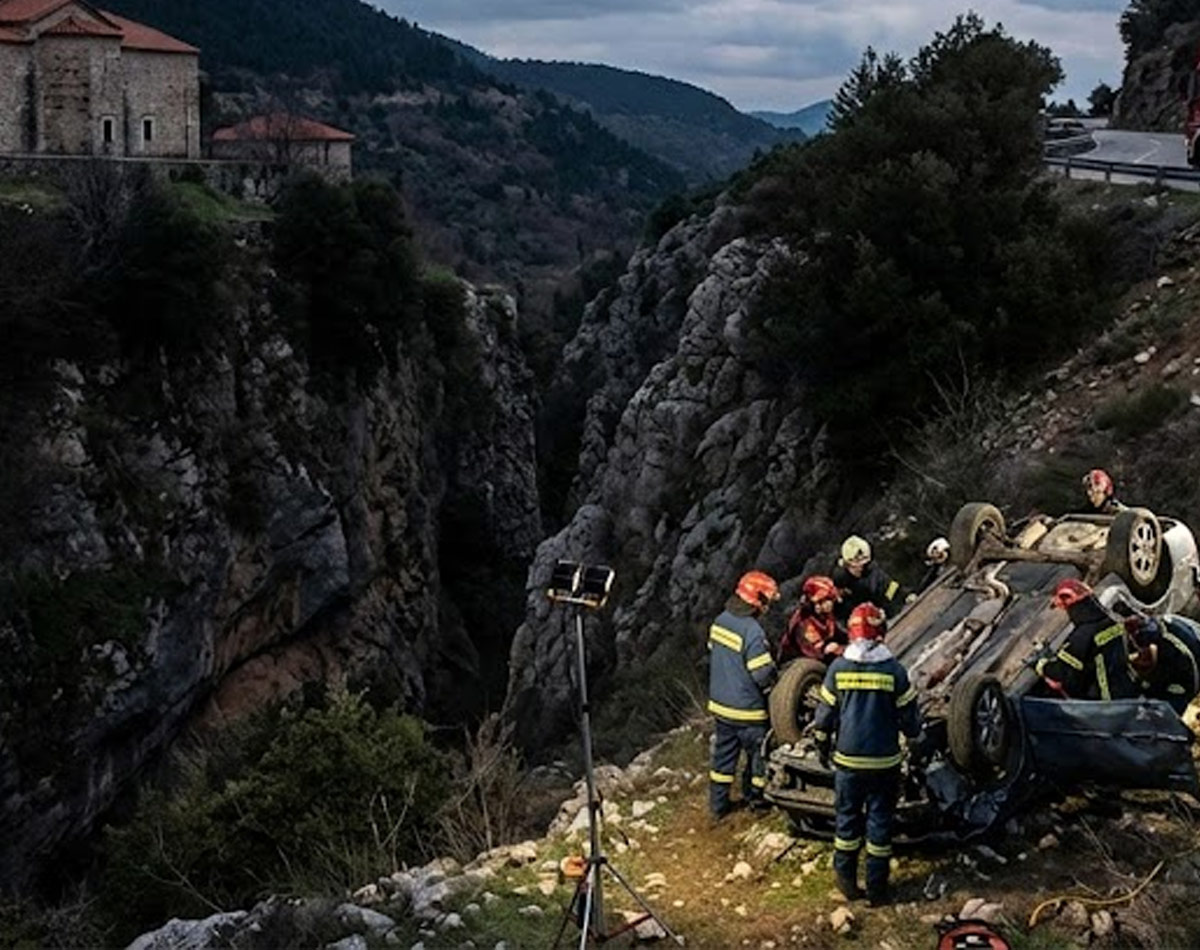 Φρίκη στο Καρπενήσι: Το τροχαίο που αποκάλυψε ένα ακέφαλο και γυμνό πτώμα δίπλα στο Μοναστήρι