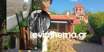 Εύβοια: Κουκουλοφόρος «ρήμαξε» παρεκκλήσι στην Άνω Βάθεια – Δείτε το βίντεο-ντοκουμέντο από την επίθεση