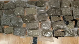 Μεγάλο «χτύπημα» στην Αττική: Πάνω από 50 κιλά κάνναβης και κοκαΐνη σε ταξί – Δύο συλλήψεις