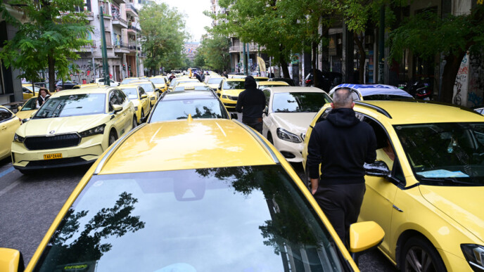 Χωρίς ταξί η χώρα τη Δευτέρα 23 Μαρτίου: Πανελλαδική 24ωρη απεργία και μεγάλη πορεία στη Βουλή