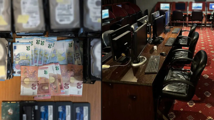 Φρουτάκια σε "βιτρίνα" καταστήματος: Η μεγάλη έφοδος της ΕΛ.ΑΣ. στη Θεσσαλονίκη