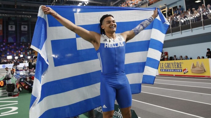 Έγραψε ιστορία ο Εμμανουήλ Καραλής! Ο πρώτος Έλληνας με τρία μετάλλια σε Παγκόσμιο Κλειστού Στίβου